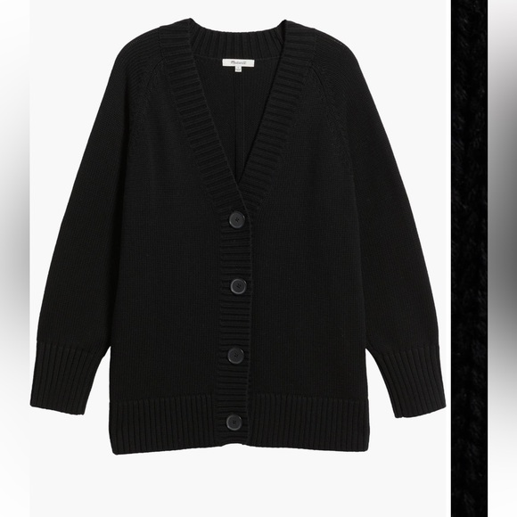 NWT Madewell oversized cotton cardigan - Picture 3 of 4